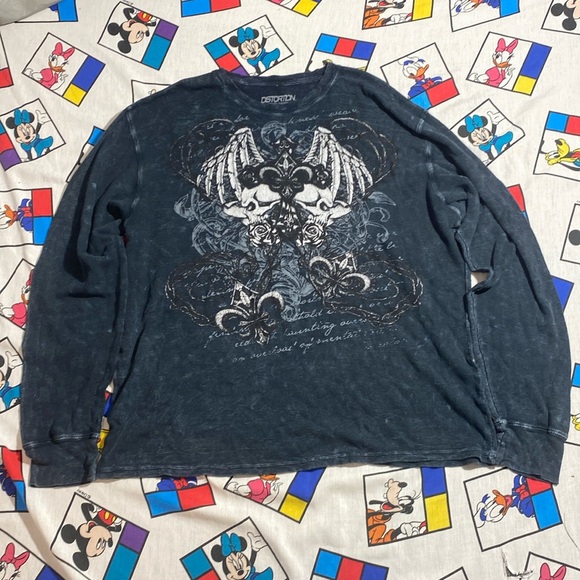 Distortion Other - Y2K Graphic Print Distortion Thermal